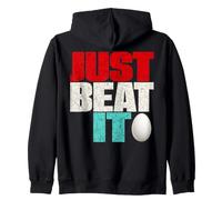 Just Beat It - Just Beat it Graphic Felpa con Cappuccio