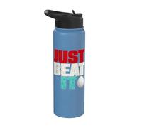 Just Beat It - Just Beat it Graphic Stainless Steel Insulated Water Bottle