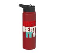 Just Beat It - Just Beat it Graphic Stainless Steel Insulated Water Bottle