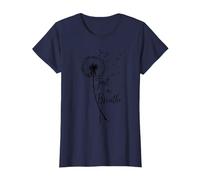 Just Breathe Dandelion Butterfly Inspirational Boho Floral Maglietta