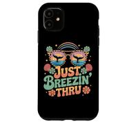 Just Breezin' Thru Occhiali da sole Whale Tail Custodia per iPhone 11