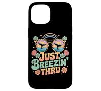 Just Breezin' Thru Occhiali da sole Whale Tail Custodia per iPhone 15