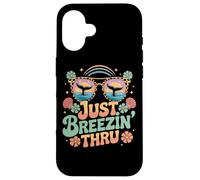 Just Breezin' Thru Occhiali da sole Whale Tail Custodia per iPhone 16