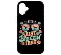 Just Breezin' Thru Occhiali da sole Whale Tail Custodia per iPhone 16 Plus