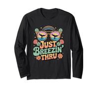 Just Breezin' Thru Occhiali da sole Whale Tail Maglia a Manica