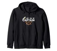 Just Call Me Captain - Boating Sailor - Anchor Boat Sailing Felpa con Cappuccio