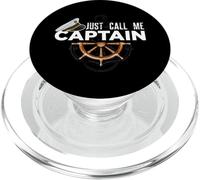 Just Call Me Captain - Boating Sailor - Anchor Boat Sailing PopSockets PopGrip per MagSafe