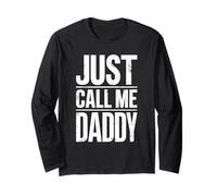 Just Call Me Daddy - Camicia da Uomo per la Festa del papà Maglia a Manica
