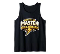 Just Call Me Master, Elettricista, Operaio Elettrico, Citazione Bolt Canotta
