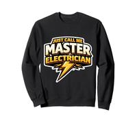 Just Call Me Master, Elettricista, Operaio Elettrico, Citazione Bolt Felpa