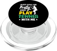 Just Call Me Pretty Play Giocatore di tennis PopSockets PopGrip per MagSafe