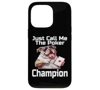 Just Call Me The Poker Champion Divertente Gioco di Carte Umorismo Giocatore Custodia per iPhone 13 Pro