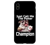 Just Call Me The Poker Champion Divertente Gioco di Carte Umorismo Giocatore Custodia per iPhone XS Max