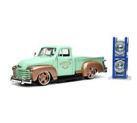 Just Camion 1:24 1953 Chevy Pick-Up Rusty's Garage Modellino Auto & Gomma Rack
