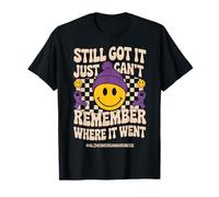 Just Can't Remember Where it Went Alzheimers and dementia Maglietta
