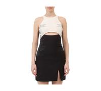 Just Cavalli - Abito bicolore con cristalli Chic Glamour - - Dresses - Donna - Nero - M