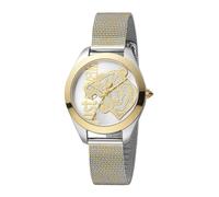 Just Cavalli, ,Accessories ,Donna ,Giallo ,ONE SIZE Orologio Analogico Multicolore da Donna