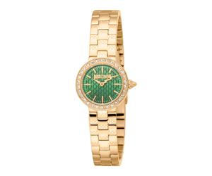 Just Cavalli, ,Accessories ,Donna ,Giallo ,ONE SIZE Orologio in Quarzo con Bracciale in Oro per Donne