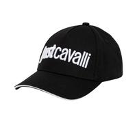 Just Cavalli, ,Accessories ,unisex ,Nero ,ONE SIZE Cappellino da baseball con logo ricamato