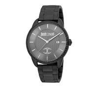 Just Cavalli, ,Accessories ,Uomo ,Nero ,ONE SIZE Elegante Orologio Analogico Uomo Nero