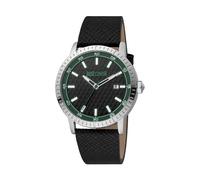 Just Cavalli Orologio Uomo JC1G216L0025 – Quarzo, Ø 42 mm, cassa metallo, cinturino pelle nero