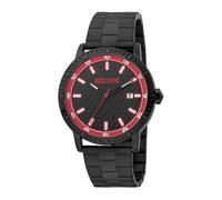 Just Cavalli, ,Accessories ,Uomo ,Nero ,ONE SIZE Orologio Analogico in Acciaio Inossidabile Nero