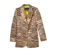 Just Cavalli - Animalier Cady Giacca Bottone Singolo Stampa - - Jackets - Donna - Multicolore - M