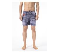 Just Cavalli Beachwear Y35151RMC Costume da Bagno Boxer Pantaloncini Uomo Blu