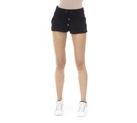 Just Cavalli Black Cotton Women Short - L