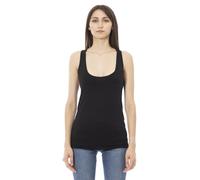 Just Cavalli Black Viscose Women Top - XL