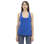Just Cavalli Blue Viscose Women Top - M