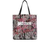 Just Cavalli Borsa a tracolla, corallo bianco e nero, Nero
