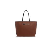 Just Cavalli borsa shopping da donna con doppio manico e logo lettering cuoio