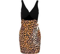 Just Cavalli - Cady Leopard-print Mini Dress - - Dresses - Donna - Multicolore - M