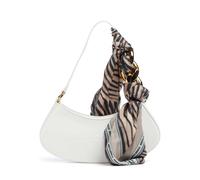 Just Cavalli Chain Foulard Borsa a spalla bianco, poliestere, donna