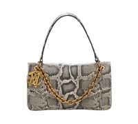 Just Cavalli - Clutch in pelle con stampa pitone - - Bags - Donna - Multicolore - ONE SIZE