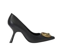 Just Cavalli - Decolleté in pelle con logo serpente - - Shoes - Donna - Nero - 36 EU