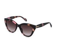 Just Cavalli Donna Just Cavalli SJC173 01GQ Occhiali da sole Acetato Havana Marrone Farfalla Normale Sfumato