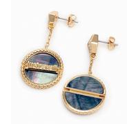 Just Cavalli Donna Orecchini a Spina JCER01093200 IP Oro Madreperla Nuovo