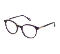 Just Cavalli Donna VJC011 09SJ Montature da vista Acetato Havana Pantos