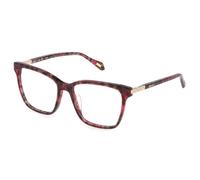 Just Cavalli Donna VJC012 09AT Montature da vista Acetato Havana Squadrata