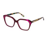 Just Cavalli Donna VJC078 06PJ Montature da vista Acetato Viola Geometrica