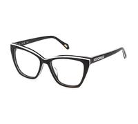 Just Cavalli Donna VJC084V 09H9 Montature da vista Acetato Nero Farfalla