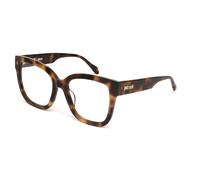 Just Cavalli Donna VJC115 09AJ Montature da vista Acetato Havana Farfalla