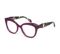 Just Cavalli Donna VJC118 06PJ Montature da vista Acetato Viola Farfalla