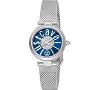 Just Cavalli Glam Chic Modena - Orologio da polso donna elegante moda al quarzo giapponese con pietre e scritta multicolore sul quadrante - JC1L280M0035