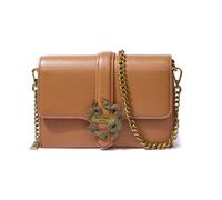 Just Cavalli - Iconic Snakes Portafoglio Compatto Con Catena - - Bags - Donna - Marrone - ONE SIZE