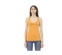 Just Cavalli - Long Tank Top - - Tops - Donna - Arancione - M