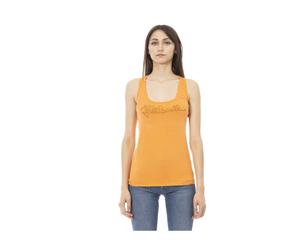 Just Cavalli - Long Tank Top - - Tops - Donna - Arancione - M