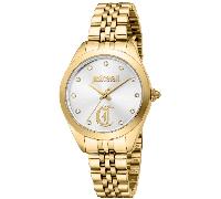 Just Cavalli Luna JC1L309M0055 Women's Quartz Watch - Gold-Tone Stainless Steel, 32mm